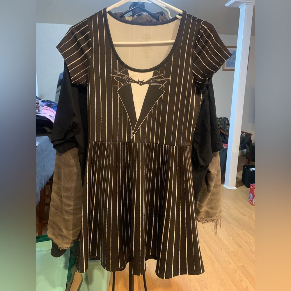 Adult Small Nightmare Before Christmas hot topic dress